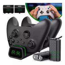 Base Carregadora Dobe, + 2 Baterias Dobe Controle Xbox One + USB, Preto - Tyx-532