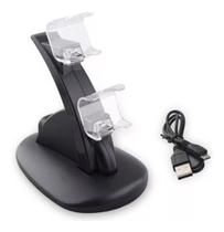 Base Carregadora Dock 2 Controles Ps4 Suporte Vertical