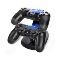 Base Carregadora Dupla USB Para Controles Ps4