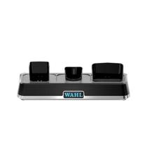 Base Carregadora Profissional Wahl Power Station Bivolt Carrega 3 Máquinas, USB C, Compacta e Rápida