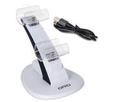 Base Carregadora Ps5 Suporte Joystick 2 Controle Play 5 Base Carregadora Ps5 Suporte Joystick 2 Controle Play 5