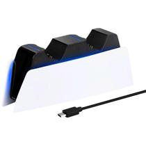 Base Carregamento Controle Dualsense PS5 Dock Suporte Duplo