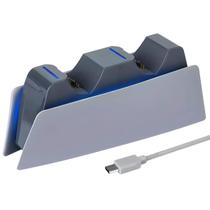 Base Carregamento Controle Dualsense PS5 Dock Suporte Duplo Base Carregamento Controle Dualsense PS5 Dock Suporte Duplo