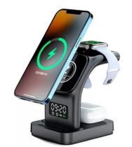 Base Carregamento Indução 5 Em 1 Sem Fio Magnetico Wireless