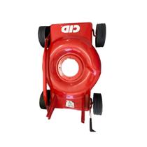 Base Chassi Vermelho Metal Cortador Grama Original Cid 35