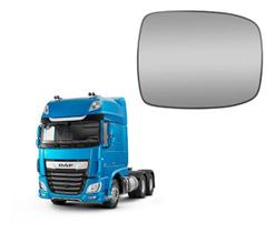 Base com Vidro Espelho Retrovisor Auxiliar DAF CF/XF - Sem Desembaçador LE/LD