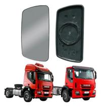 Base com Vidro Espelho Retrovisor Inteiro Iveco Hi-Way / Tector / Stralis / Trakker / Hi-Road / Cursor LE/LD