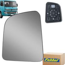 Base com Vidro Espelho Retrovisor Superior para Volkswagen New Delivery 2018... - Convexo - Sem Desembaçador - Lado Esqu Base com Vidro Espelho Retrovisor Superior para Volkswagen New Delivery 2018... - Convexo - Sem Desembaçador - Lado Esqu