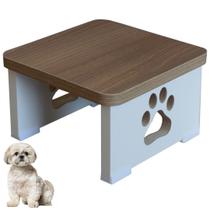 Base Comedouro Bebedouro Pet MDF Elevado Cachorro
