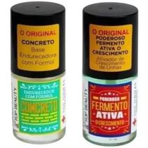 BASE CONCRETO + BASE FERMENTO SOS unhas Top Beauty, Top Beauty