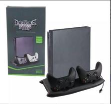 Base Cooler Compatível Xbox One X Carregador Suporte Hub Usb Base Cooler Compatível Xbox One X Carregador Suporte Hub Usb