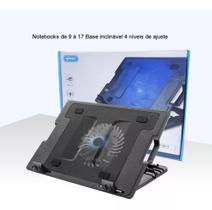 Base Cooler Notebook Suporte Inclinável Ergonômico Knup 9013 Base Cooler Notebook Suporte Inclinável Ergonômico Knup 9013