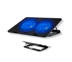 Base Cooler Resfriamento Ajustável E Led Para Notebook Dell Base Cooler Resfriamento Ajustável E Led Para Notebook Dell