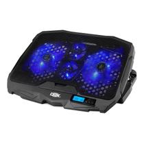 Base Cooler Suporte para Notebook até 17,3" 4 Cooler Fan Led 2 Usb Dex DX-006 Azul