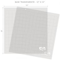 Base Corte 30X30Cm Alternativa Transparente Cameo Adines