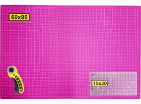 Base Corte 90x60 Régua 15x30 Cortador Patchwork Scrapbook Rs