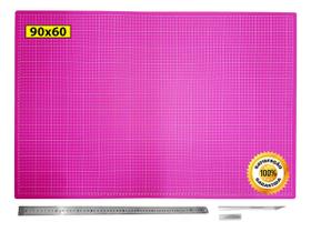 Base Corte A1 90x60 Régua Inox 60 Estilete Bisturi Precisão