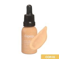 Base Dapop Cor 01 Fluída Make Bem Basiquinha - Dapop