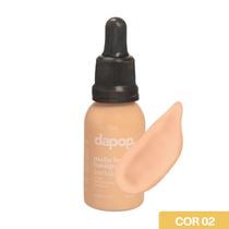Base Dapop Cor 02 Fluída Make Bem Basiquinha - Dapop