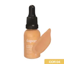 Base Dapop Cor 04 Fluída Make Bem Basiquinha - Dapop Base Dapop Cor 04 Fluída Make Bem Basiquinha - Dapop