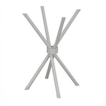 Base De Aço Para Mesa De 75x75 Ipanema Liso Branco Teixeira Branco