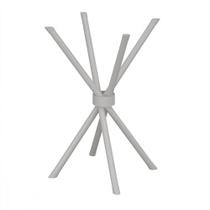 Base de Aço para Mesa de 75x75 Ipanema Liso Branco Teixeira Base de Aço para Mesa de 75x75 Ipanema Liso Branco Teixeira