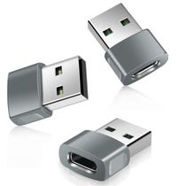 Base de adaptador USB para USB C Sailor TypeC fêmea para macho, pacote com 3 Base de adaptador USB para USB C Sailor TypeC fêmea para macho, pacote com 3