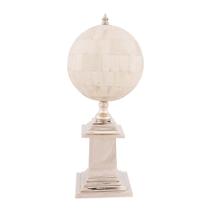 Base de alumínio Globe Old Modern Handicrafts Bone 16x16x37 cm