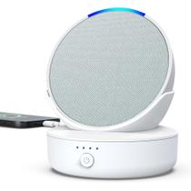 Base de bateria PlusAcc para Pop 5000mAh com 9h de reprodução branca