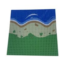 Base De Blocos Clássicos 32x32 Jungle Forest Ocean, Placa De Construção Para Crianças, Presente De