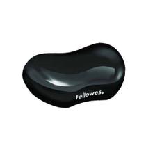 Base de borracha antiderrapante Wrist Rest Fellowes Crystals Gel preta