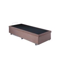 Base de Box Baú Solteiro 96x203x34cm em Suede Base de Box Baú Solteiro 96x203x34cm em Suede