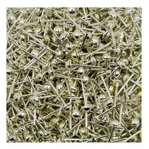 Base de Brinco 4mm Redondo Metal Níquel 500pçs Biju 50g Base de Brinco 4mm Redondo Metal Níquel 500pçs Biju 50g