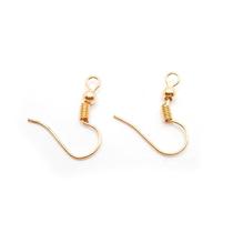 Base de Brinco Anzol Metal Dourado 18mm 50pçs 15g Base de Brinco Anzol Metal Dourado 18mm 50pçs 15g