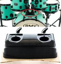 Base de Bumbo para Tons RMV PAC20 para colocar holders e tons sobre o bumbo - RMV Drums