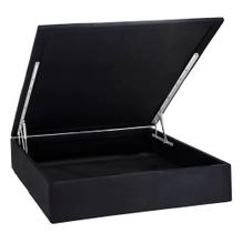 Base de Cama Box Bau Physical Camurca Preto Casal 138 cm (LARG) - 52553 Base de Cama Box Bau Physical Camurca Preto Casal 138 cm (LARG) - 52553