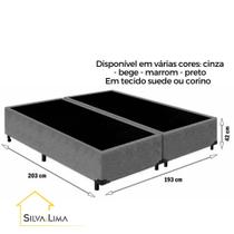 Base de Cama Box Casal - King Base de Cama Box Casal - King