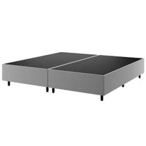 Base de Cama Box King Zeus Prata 26761 - Vian