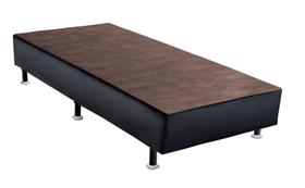 Base de Cama Box Light material sintético Preto Solteirao 108 cm (LARG) - 52657