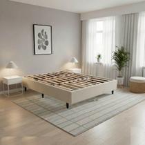 Base de Cama Box Na caixa Casal 137x187 Desmontável e Prática