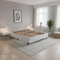 Base de Cama Box Na caixa Casal 137x187 Desmontável e Prática