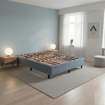Base de Cama Box Na caixa Queen 156x197 Desmontável e Prática