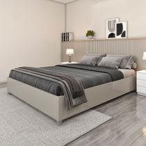 Base de Cama Box Queen Mônaco Off White - Tcil Móveis