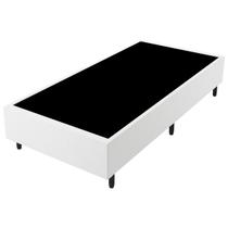 Base de Cama Box Solteiro Fit 88x188 Cm Branco - Vian Base de Cama Box Solteiro Fit 88x188 Cm Branco - Vian