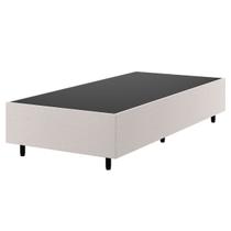Base de Cama Box Solteiro Zeus Linho Amêndoa 26784 - Vian