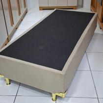 Base de Cama Para Colchão Solteiro Tecido Joli aveludado Base de Cama Para Colchão Solteiro Tecido Joli aveludado