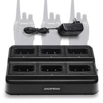 Base de carregador de seis vias BAOFENG BF-888S para walkie talkie