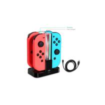 Base de carregador quádruplo para Joy-Con TSN-875 com cabo USB