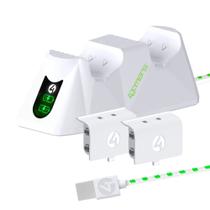 Base de Carregamento 4Gamers SX-C100X Twin para Xbox Series X/S Base de Carregamento 4Gamers SX-C100X Twin para Xbox Series X/S