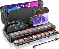 Base de carregamento e estação organizadora Nintendo Switch 2